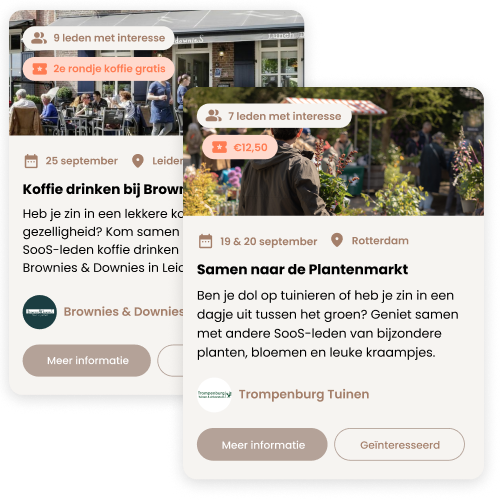 Uitgelichte activiteiten voor 60-plussers